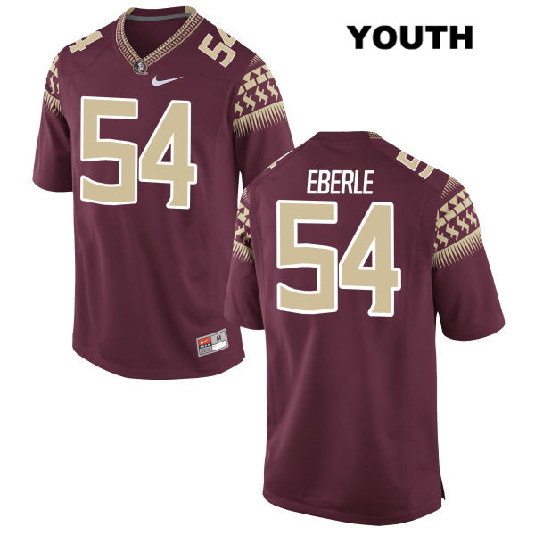 Youth NCAA Nike Florida State Seminoles #54 Alec Eberle College Red Stitched Authentic Football Jersey ZES2269RX